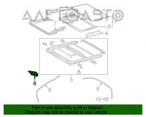 Motorul de deschidere a hayonului Toyota Avalon 05-12