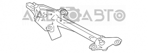 Matura de curățare a parbrizului trapezoidal pentru Toyota Avalon 05-12