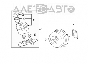 Rezervorul de combustibil pentru Toyota Avalon 05-12