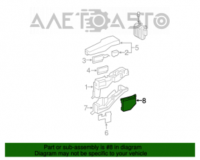 Корпус блока предохранителей подкапотный Toyota Avalon 05-12