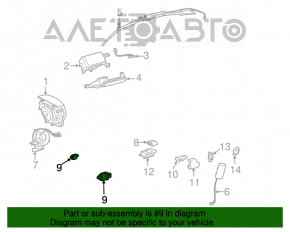 Senzor airbag dreapta față Toyota Avalon 05-12