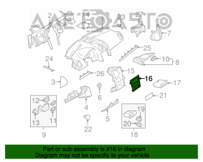 Cadrele butoanelor de control de pe panoul frontal al Mercedes X164 GL sunt din lemn