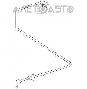 Клемма АКБ плюсовая Mercedes W164 ML X164 GL