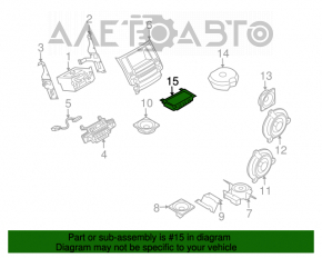 Усилитель Infiniti FX35 FX45 03-08 BOSE