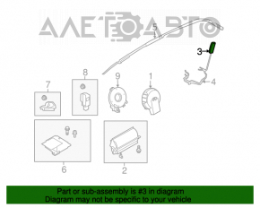 Подушка безопасности airbag сидения правого Infiniti FX35 FX45 03-08