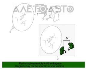 Butonul de control de pe volanul drept al Infiniti FX35 FX45 03-08 este uzat.