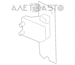 Grila amplificatorului de bara fata stanga Infiniti FX35 FX45 03-08