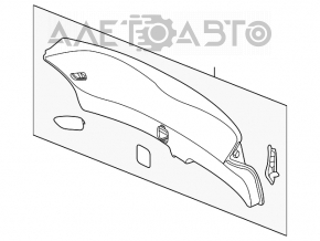 Обшивка двери багажника Infiniti FX35 FX45 03-08 беж