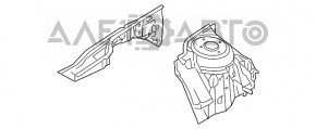 Partea din față stânga Infiniti FX35 FX45 03-08