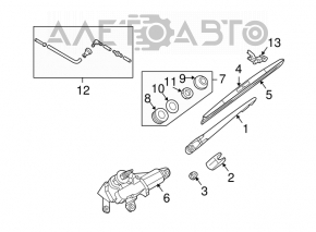 Leash spate pentru Infiniti FX35 FX45 03-08.