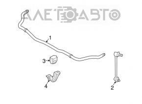 Stabilizatorul frontal pentru Infiniti FX35 FX45 03-08