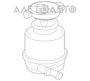 Rezervorul de direcție asistată Toyota Sienna 04-10