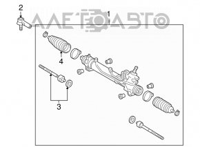 Bară de direcție Toyota Sienna 04-10