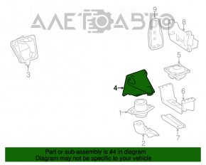 Suport motor stânga Mercedes W164 ML V6