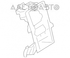 Buzunarul panoului frontal al Mercedes W164 ML