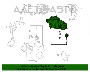 Тормозной усилитель brake booster Toyota Prius 30 10-15