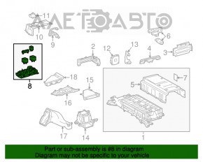 Blocul de siguranțe VVB Toyota Prius V 12-17