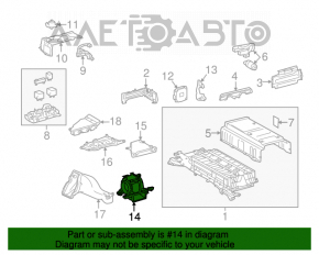 Ventilatorul de răcire VVB pentru Toyota Prius 30 10-15