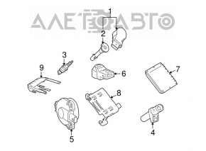 Regulatorul poziției arborelui cu came pentru Mercedes W211 E550