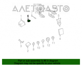 Динамик торпедный Mercedes W164 ML X164 GL W251 R