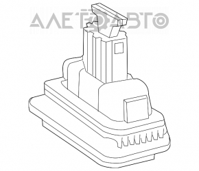 Подсветка номера крышки багажника правая Mercedes W211 02-09