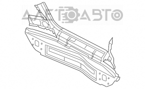 Задняя панель Mercedes W211