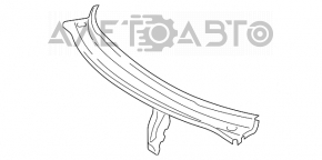 Поддон дворников металл Mercedes W211