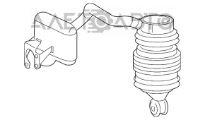 Arc pneumatic spate dreapta Mercedes W211 E550