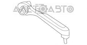 Maneta inferioară frontală stângă pentru Mercedes W211 cu tracțiune pe roți din spate.