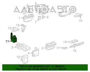 Senzor de înclinare a caroseriei spate Mercedes W164 ML X164 GL W251 R