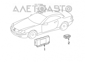 Senzorul de rată de viraj Mercedes W211