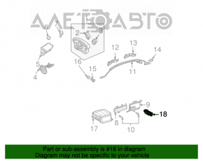 Senzor airbag spate dreapta Mercedes W211 E350