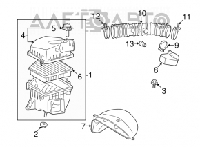 Grila de admisie de aer pentru Lexus IS250 06-13