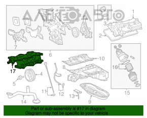 Коллектор впускной Lexus IS350 06-13