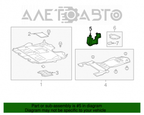 Protecție motor laterală dreapta pentru Lexus IS250 IS300 IS350 06-13