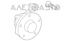 Ступица передняя правая Lexus GS300 GS350 GS430 GS450h 06-11 rwd новый OEM оригинал