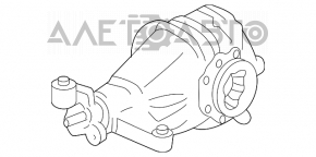 Задний дифференциал редуктор Lexus GS350 GS430 GS450h 06-11 rwd 3.7