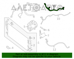 Compresorul de aer condiționat al Nissan Leaf 13-17, tipul 1, este disponibil pentru achiziționare.