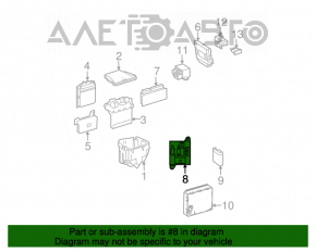 Блок Body Control Module BCM Mercedes W211