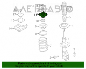 Suport amortizor față stânga Mazda CX-7 06-09