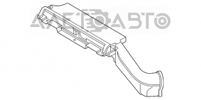 Воздухоприемник Nissan Murano z50 03-08