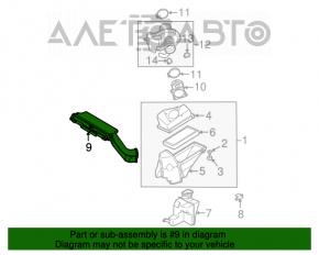 Receptor de aer Nissan Murano z50 03-08