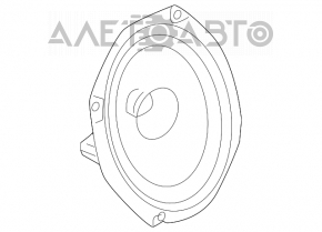 Difuzor ușă față stânga Nissan Murano z50 03-08 lovit.