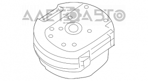 Difuzorul din spatele plafonierei Nissan Murano z50 03-08