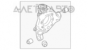 Capac spate stânga Nissan Murano z50 03-08 AWD