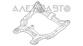 Grila frontala Nissan Murano z50 03-08 are 2 airbag-uri rupte, 2 airbag-uri crăpate.