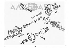 Diferențialul spate reductor Nissan Murano z50 03-08