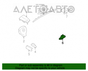 Senzor airbag usa stanga Infiniti FX35 FX45 03-08