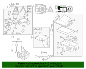 Расходомер воздуха Mazda CX-7 06-09