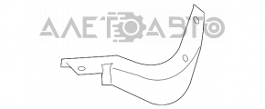 Aparator bara fata stanga Mazda CX-7 06-09 nou original OEM